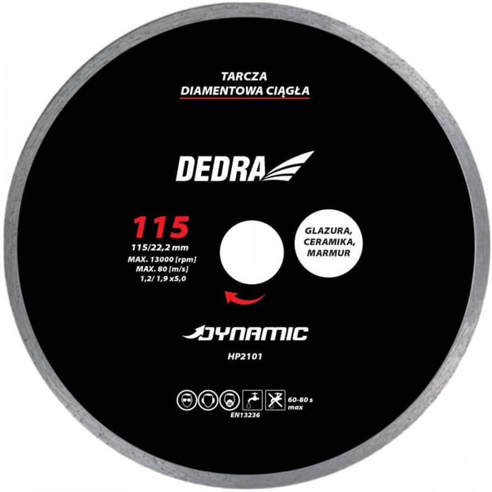 Dedra  Diamantový rezný kotúč 180/22, 2mm Dynamic - HP2104 značky Dedra