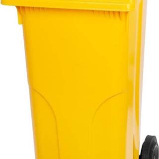 Meva Nádoba MGB 240 lit.,  plast,  žltá,  popolnica na odpad
