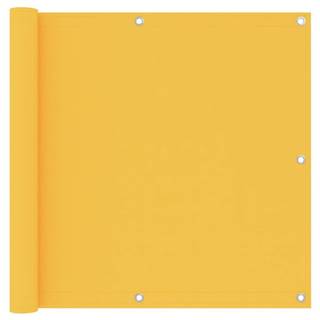 Vidaxl Balkónová markíza,  žltá 90x400 cm,  oxfordská látka