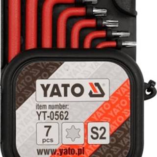 YATO Yato Torx Kľúče 7 Ks T9-T30 0562 značky YATO