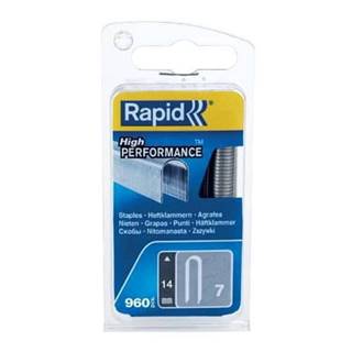 Rapid  Spony káblové High Performance,  7/14 mm,  960 ks,  blister značky Rapid