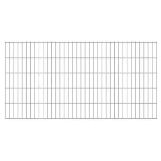 Vidaxl  2D plotové panely,  2, 008 x 1, 03 m,  6 m,  strieborné značky Vidaxl