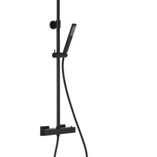 KFA armatura Logon premium termostatický sprchový set,  čierna (5746-920-81)