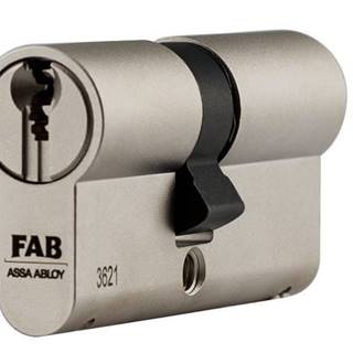 FAB  obojstranná cylindrická vložka 3P.00/DNs 40+45,  5 kľúčov značky FAB