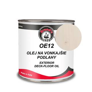 Brand’s 1929  OE12 DECK-FLOOR OIL odtieň 111 biela - exteriérový podlahový olej na drevo značky Brand’s 1929