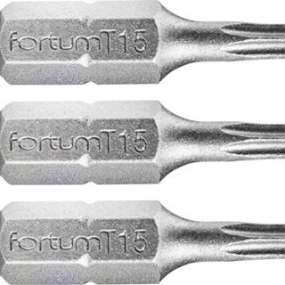 Fortum  4741415 Bit torx 3ks,  T 15x25mm,  S2 značky Fortum