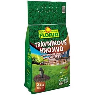 Agro Hnojivo Floria trávnikové s odpudzujúcim účinkom proti krtkom 2.5 kg