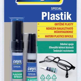 Ceys  Special Plastik lepidlo na obtiažne plasty 3g+4ml