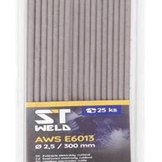 Elektródy ST Weld,  AWS E6013,  2, 5x300 mm,  25 ks,  Rutile