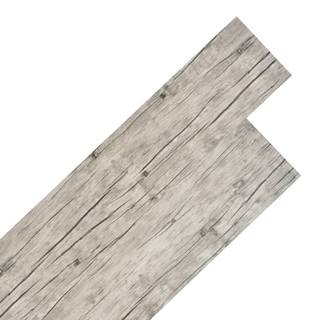 Vidaxl Podlahové dosky z PVC 5, 26 m2,  2 mm,  vyblednutý dub