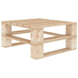Vidaxl Záhradný stôl z paliet,  drevo