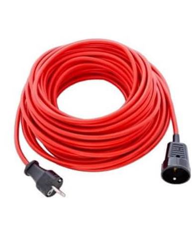 Euronářadí Kábel predlžovací BASIC PPS,  30m/230V,  červený