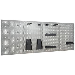 Vidaxl  Nástenné závesné panely na náradie 4 ks 40x58 cm oceľové značky Vidaxl