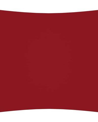 Vidaxl Tieniaca plachta oxfordská látka štvorcová 7x7 m červená