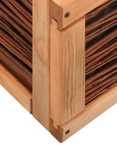Vidaxl Skleník 120x80x45 cm masívne borovicové drevo a vŕba